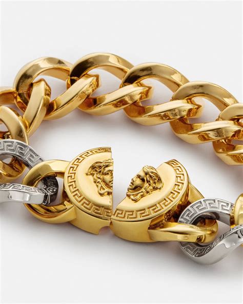 fake versace bracelets|Versace bracelet medusa.